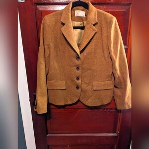 Ji Couture Wool Blazer